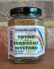 Load image into Gallery viewer, Island Mustard Co. - Thyme &amp; Tarragon Mustard
