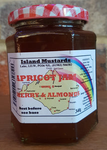 Island Mustard Co. - Apricot Jam with Cherry & Almonds