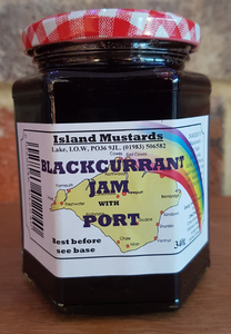 Island Mustard Co. - Blackcurrant Jam with Port